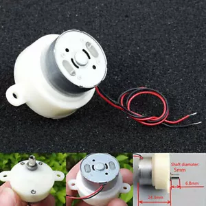 Alta Calidad 3-9V Mini DC Motorreductor Micro Baja Velocidad Engranaje Motor Caja de Engranajes - Imagen 1 de 11