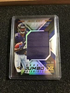 2018 PANINI XR FOOTBALL JALEEL SCOTT ROOKIE JUMBO MATERIALS JERSEY RELIC 50/99 - Picture 1 of 2