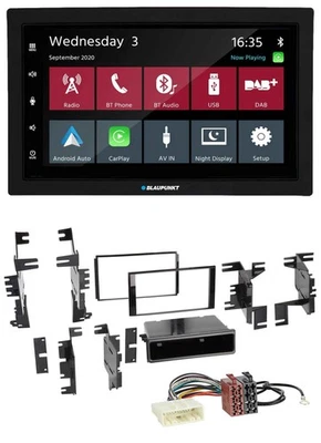 Blaupunkt 2DIN MP3 USB Bluetooth DAB Autoradio für Nissan Cube ab 09 Frontier ab - Bild 1 von 4