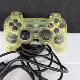 Sony PlayStation 2 Official Dualshock 2 Controller Clear OEM US Seller