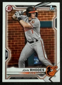 2021 Bowman Paper 1st Bowman John Rhodes #BD-80 - Bild 1 von 2