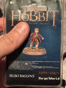GW MESBG Lord of the Rings Forge World Exclusive - Young Bilbo Baggins, New OOP - Picture 1 of 2