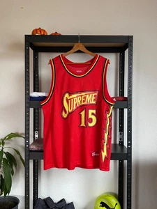 Supreme Bolt SS18 Basketball Jersey Size L - Picture 1 of 10