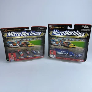WC Micro Machines Dale Earnhardt Hauler Series AND Jeff Gordon Green Flag Series - Picture 1 of 9