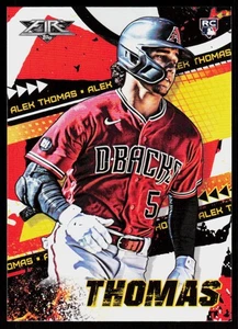 2022 Topps Fire Alek Thomas #117 BASEBALL Rookie Arizona Diamondbacks RC - Picture 1 of 2