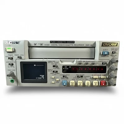 Sony DSR-45 DVCAM Digital Videocassette Recorder | Powers On | Sauber Getestet - Bild 1 von 4
