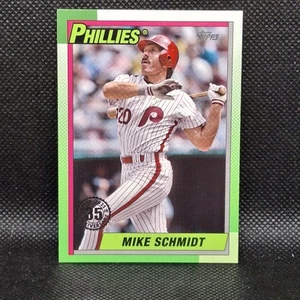 2025 Topps S1 1990 35° anniversario Mike Schmidt #T90-2 Philadelphia Phillies - Foto 1 di 2