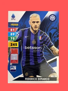 PANINI ADRENALYN XL 2024-25 FEDERICO DIMARCO INTER 150 CARD RARA Terzino TOT 245 - Picture 1 of 1