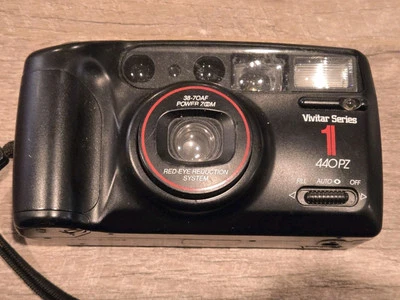 Vivitar Series 1 440 PZ Power Zoom 38-70mm AF Point & Shoot Film Camera  - Image 1 of 4