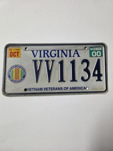 Virginia Vietnam Veteranos de América 2000 matrícula  - Imagen 1 de 5
