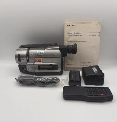 Sony Handycam CCD-TRV85 Hi8 Hi-Fi Stereo Video Camcorder. 72x zoom w / remote - Image 1 of 4