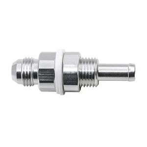 High Quality Fuel Tank Fitting 6AN Male Parts Set Silver Auto Modified - Picture 1 of 12