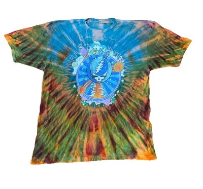 Camisa Grateful Dead & Co HECHA A MANO Mercancía de Gira SYF Banda Esqueleto Talla XL Camiseta VR SS Foto 1 de 4