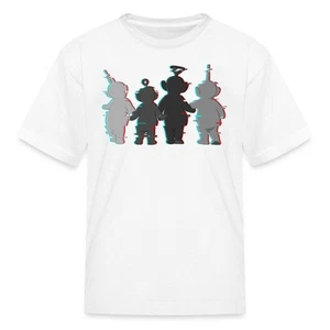 Teletubbies Cool Design With Static Effect Kid's T-Shirt - Picture 1 of 22