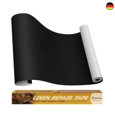 Cahomo Flicken Selbstklebend Stoff, Leinenstoff Patches Selbstklebend, 40x230... - Bild 1 von 4