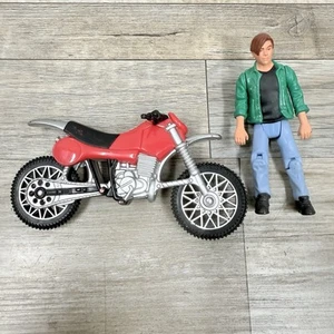 Kenner Toys Terminator 2 1991 John Connor con motocicleta - Imagen 1 de 3