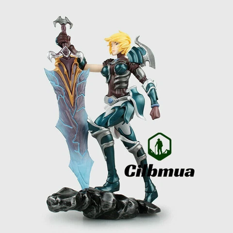 League of Legends Graves Riven Jinx Figure Model Ornament Collectibles Xmas Gift Cover