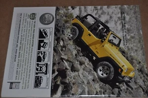 2004 JEEP RUBICON advertisement, yellow off-road JEEP - Bild 1 von 3