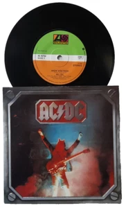 EX/EX AC/DC High Voltage (Live) / Live Wire 7" VINYL 45 (HM 1). - Picture 1 of 2