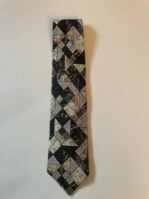 Corbata Anthony Richards estampado multicolor 100 % seda Foto 1 de 4