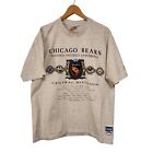 Vintage 90s Nutmeg Team NFL Chicago Bears 1993 NFL Single-Stitch T-Shirt XL Used