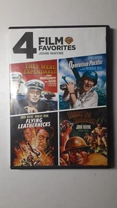 4 Film Favorites: John Wayne War (DVD, 2007, 2-Disc Set) - Picture 1 of 1