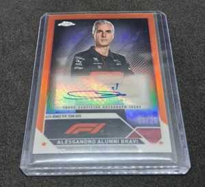 F1 Topps Chrome 2023 Alessandro Alunni Bravi /25 Auto Autograph Alfa CAC-AAB - Zdjęcie 1 z 1