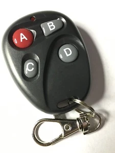 2 x 4 button 315mhz RF remote control key fob for 4 channels MSD-INC switch - Picture 1 of 1