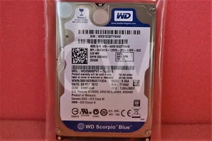 WD2500BPVT Western Digital VXWV3 250GB 5400RPM 3Gbps 2.5" SATA Hard Drive - Picture 1 of 2