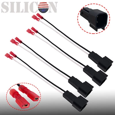 4x Front-Rear Door Speaker Harness Adapters for 1999-2014 Ford F-150 - Image 1 of 4