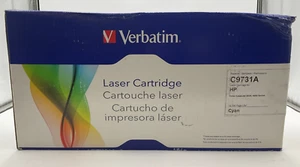 Verbatim OEM Compatible Cyan Laser Toner Cartridge For HP 645A C9731A *NEW* - Picture 1 of 9