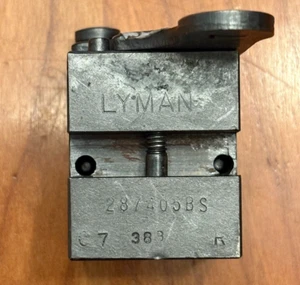 LYMAN 287405BS 7MM DOUBLE CAVITY BULLET MOLD MOULD - Picture 1 of 7