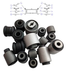 Rear Suspension Control Trailing Arm Bushes Bushings for Volvo XC90 I 2002-2014 - Picture 1 of 1