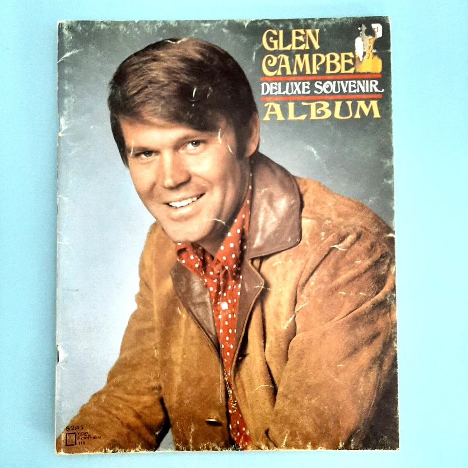 Glen Campbell Deluxe Soiuvenir Álbum 1968 Partituras Vocais Fotos Biografia - Imagem 1 de 4