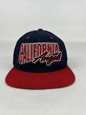 California Angels Baseball Hat SnapBack American Needle Cooperstown Red Blue MLB - Image 1 of 4