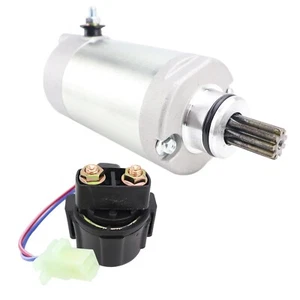 Motor de arranque con relé de solenoide para Yamaha Tri-Moto 200 Moto-4 200 YFM200 - Imagen 1 de 6