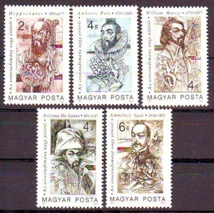 HUNGARY - 1987. Pioneers of Medicine - MNH - Picture 1 of 1