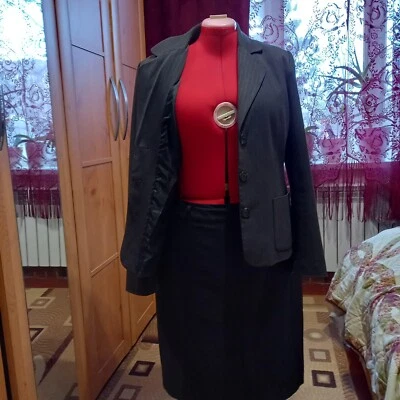 traje mujer 2 piezas talla 16 con falda a juego Foto 1 de 4