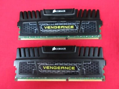ORIGINAL CORSAIR VENGEANCE 16GB (2x8GB) 1600MHz RAM MEMORY CMZ16GX2M2A1600C10 - Image 1 of 3