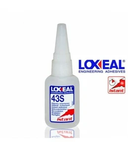 LOXEAL ISTANT 43S 20 gr ADESIVO ISTANTANEO COLLA UNIVERSALE ETILE-CIANOACRILICO - Foto 1 di 1
