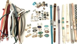 Lote de 24 pulseras y 80+ dijes de joyería colectiva KEEP como nuevos - Imagen 1 de 15
