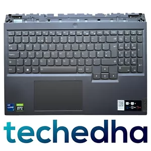 Lenovo Legion 5 Pro 16IAH7H poggiapolsi poggiapolsi touchpad custodia superiore tastiera UK - Foto 1 di 2