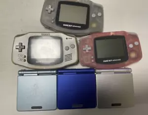 Lot 6 Set GameBoy Advance SP Random color Nintendo Console Junk From JAPAN - Picture 1 of 12