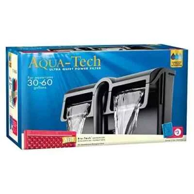 BRANDED Aqua-Tech ML90740-00 Power Aquarium Filter 30 to 60-Gallon Aquariums