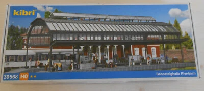 Maquette Ho 1/87 Kibri Réf. 39568 Quai de gare avec marquise pour diorama - Photo 1/4