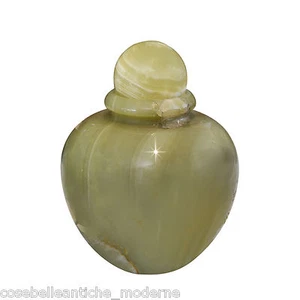 Centerpiece Vase Green Onyx Marble Vaso in Onice Verde Marmo CLASSIC HOME DESIGN - Picture 1 of 1