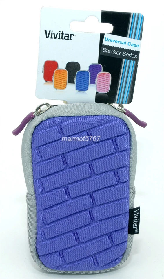 VIVITAR PURPLE UNIVERSAL STACKER CASE!! NEW CONDITION!! - Image 1 of 1