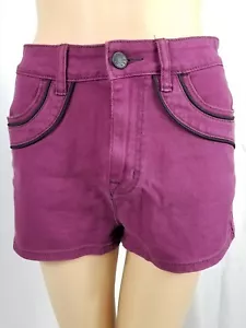 Pantalones Cortos BDG High Rise Púrpura Retro Años 90 Talla 27 - Imagen 1 de 10