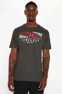 NFL APPAREL Tampa Bay Buccaneers T-Shirt Herren XL grau doppelseitige Grafik - Bild 1 von 4