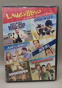 Laugh Out Loud 6 Movies DVD New Sealed Mall Cop Grown Ups Benchwarmers Zookeeper - Bild 1 von 3